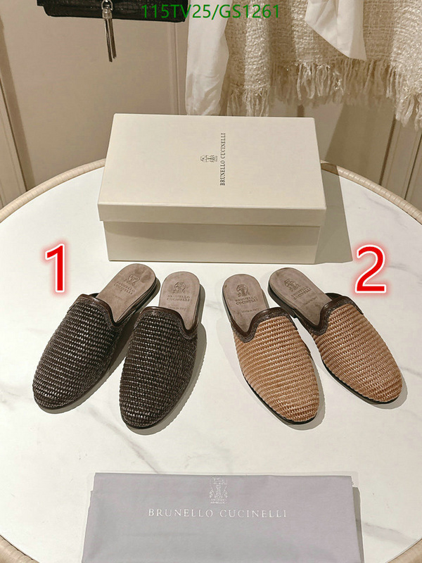 Brunello Cucinelli-Women Shoes Code: GS1261 $: 115USD