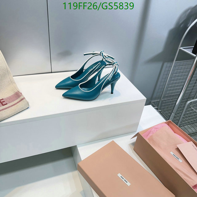 Miu Miu-Women Shoes Code: GS5839 $: 119USD