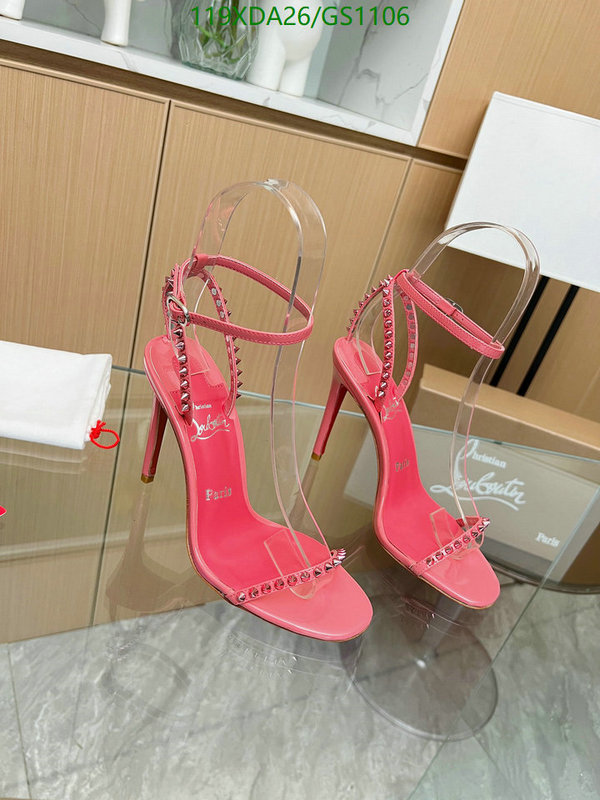 Christian Louboutin-Women Shoes Code: GS1106 $: 119USD