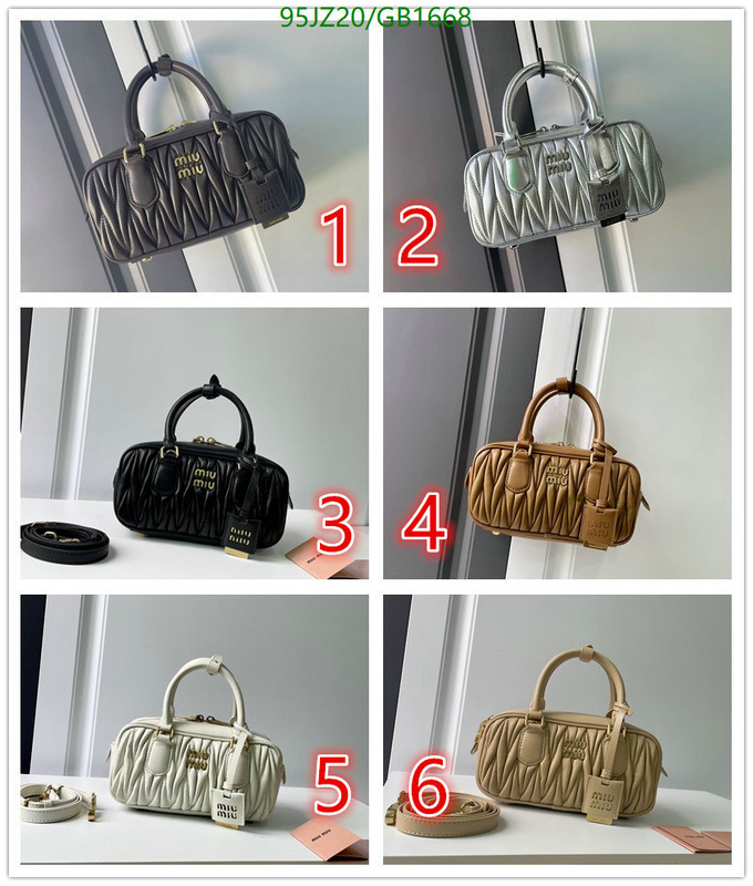 Miu Miu-Bag-4A Quality Code: GB1668 $: 95USD
