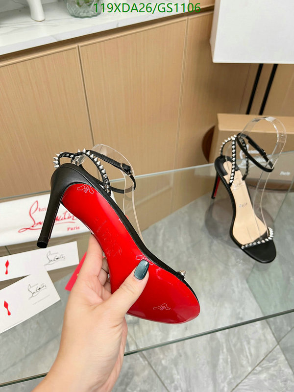 Christian Louboutin-Women Shoes Code: GS1106 $: 119USD