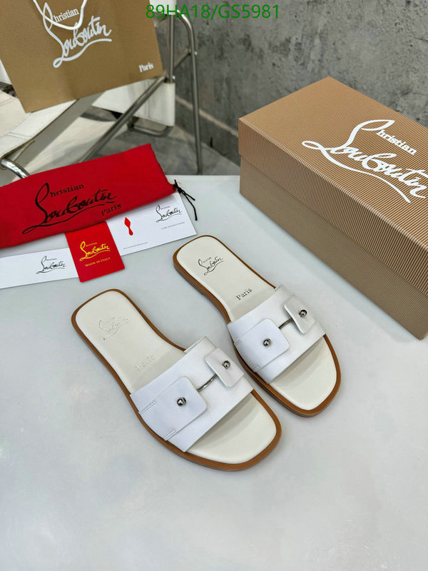 Christian Louboutin-Women Shoes Code: GS5981 $: 89USD
