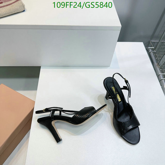 Miu Miu-Women Shoes Code: GS5840 $: 109USD