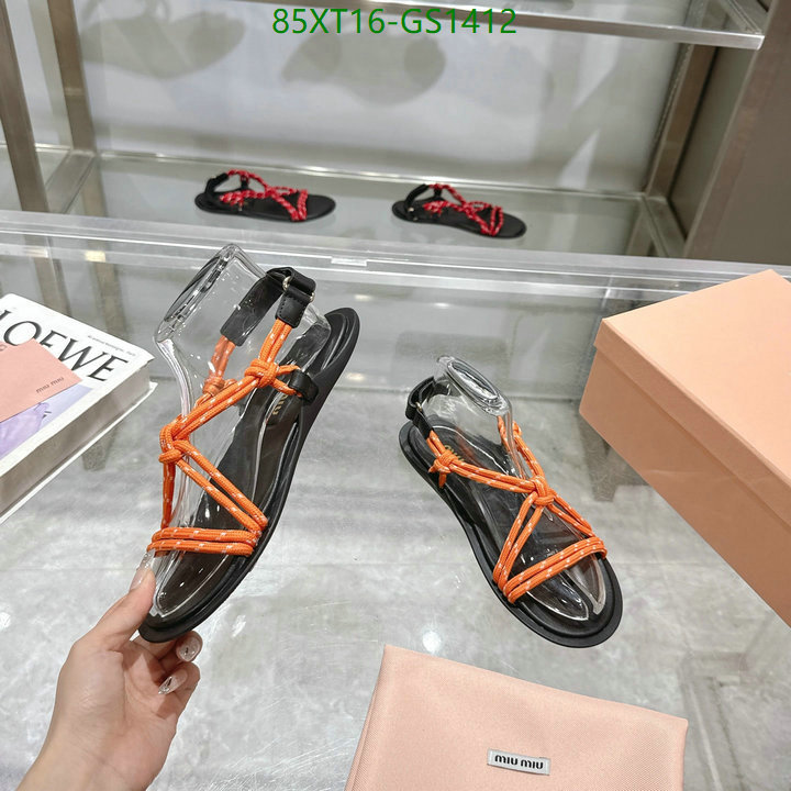Miu Miu-Women Shoes Code: GS1412 $: 85USD