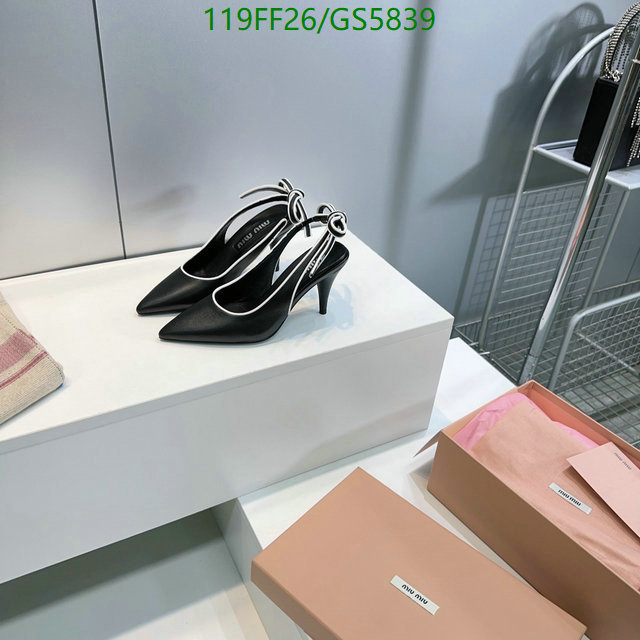 Miu Miu-Women Shoes Code: GS5839 $: 119USD