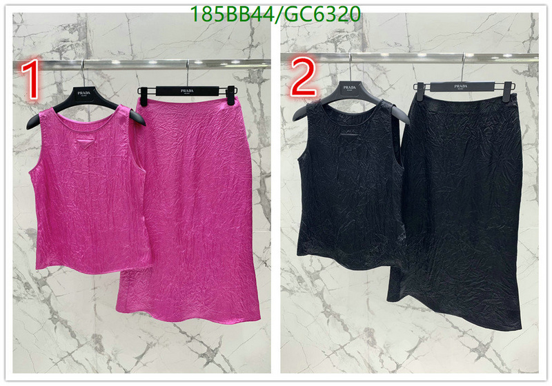 Prada-Clothing Code: GC6320 $: 185USD