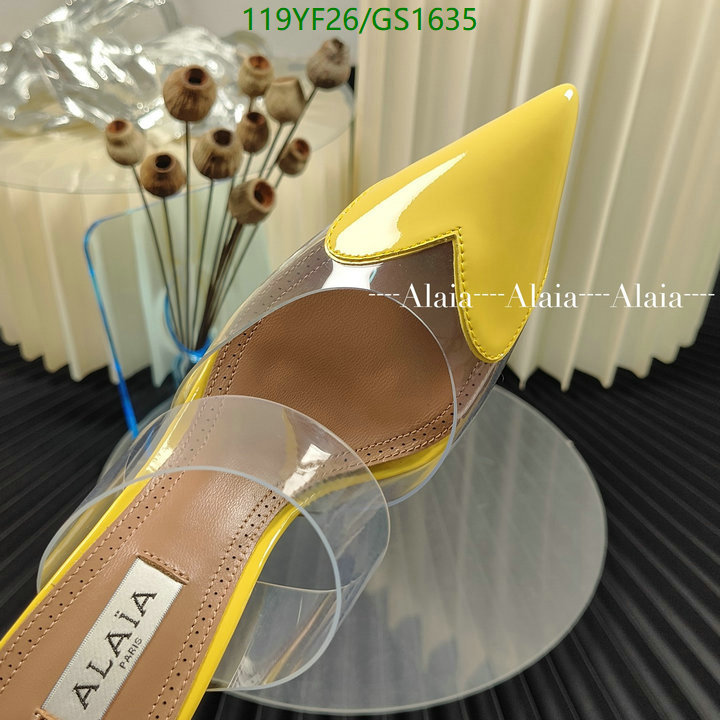 ALAIA-Women Shoes Code: GS1635 $: 119USD