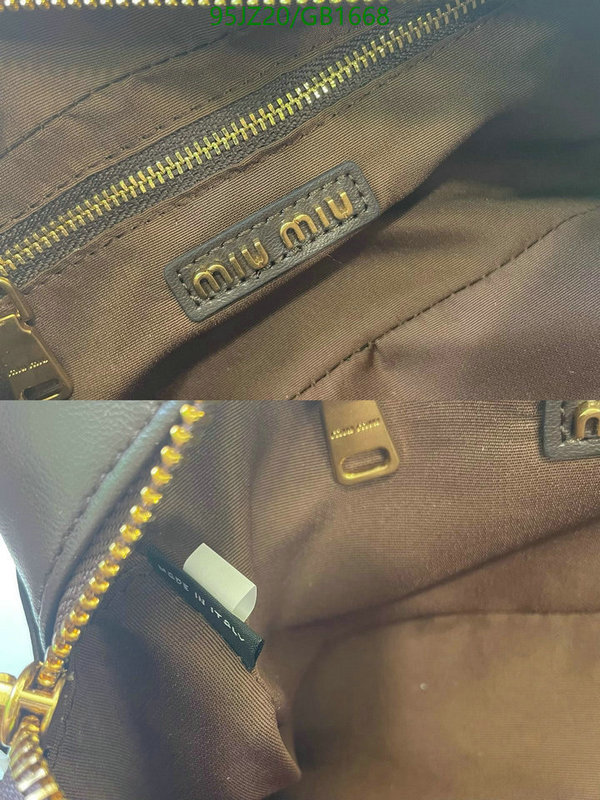Miu Miu-Bag-4A Quality Code: GB1668 $: 95USD