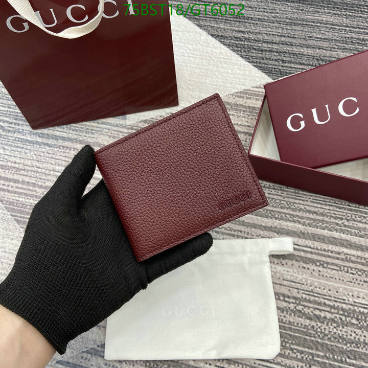 Gucci-Wallet Mirror Quality Code: GT6052 $: 75USD
