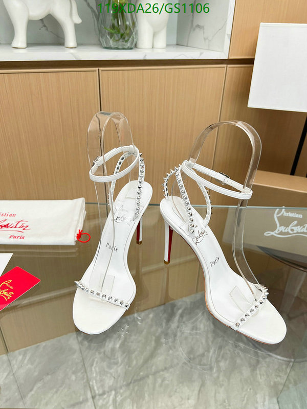 Christian Louboutin-Women Shoes Code: GS1106 $: 119USD
