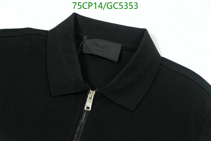 Prada-Clothing Code: GC5353 $: 75USD