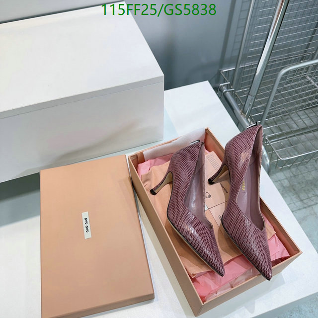 Miu Miu-Women Shoes Code: GS5838 $: 115USD