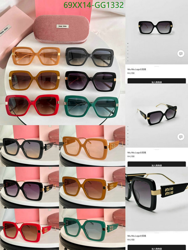 MiuMiu-Glasses Code: GG1332 $:69USD