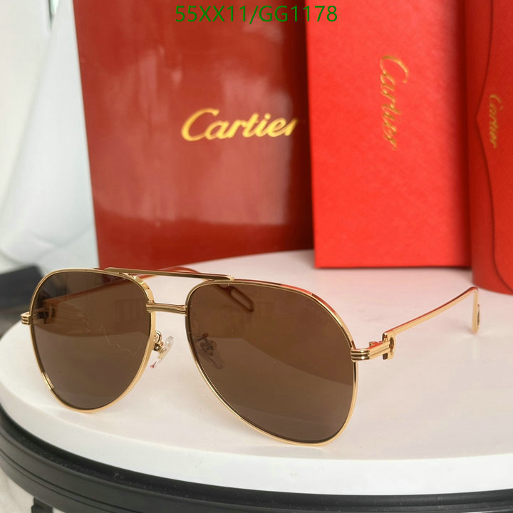 Cartier-Glasses Code: GG1178 $: 55USD