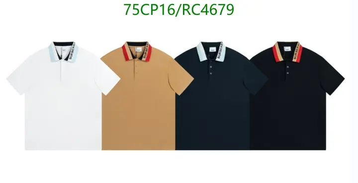 Burberry-Clothing RC4679 $: 75USD