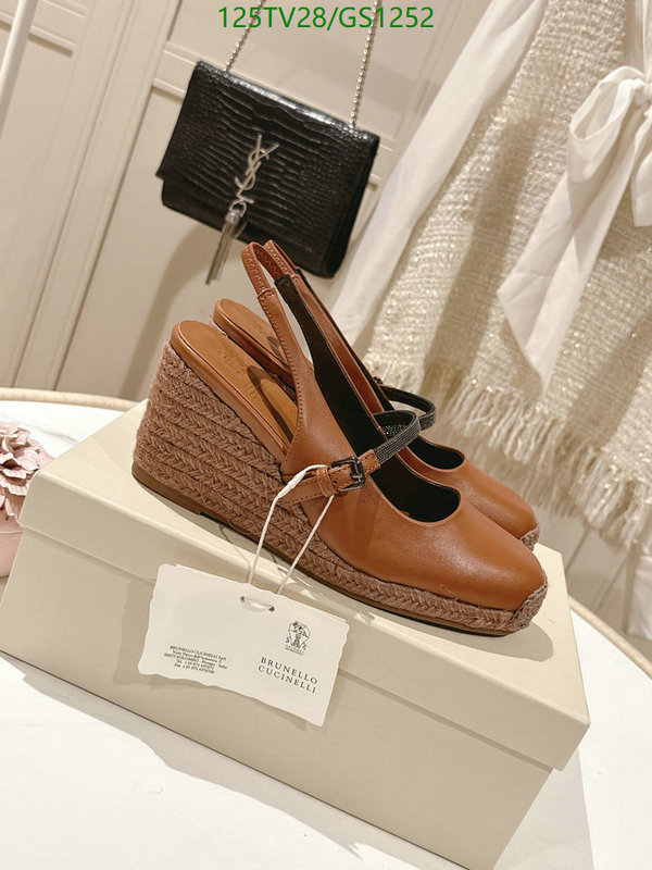 Brunello Cucinelli-Women Shoes Code: GS1252 $: 125USD