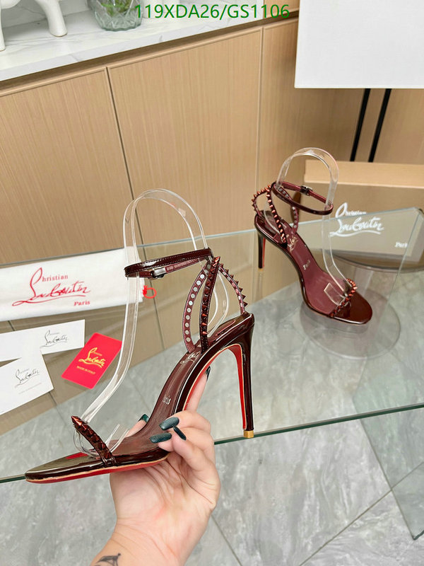 Christian Louboutin-Women Shoes Code: GS1106 $: 119USD