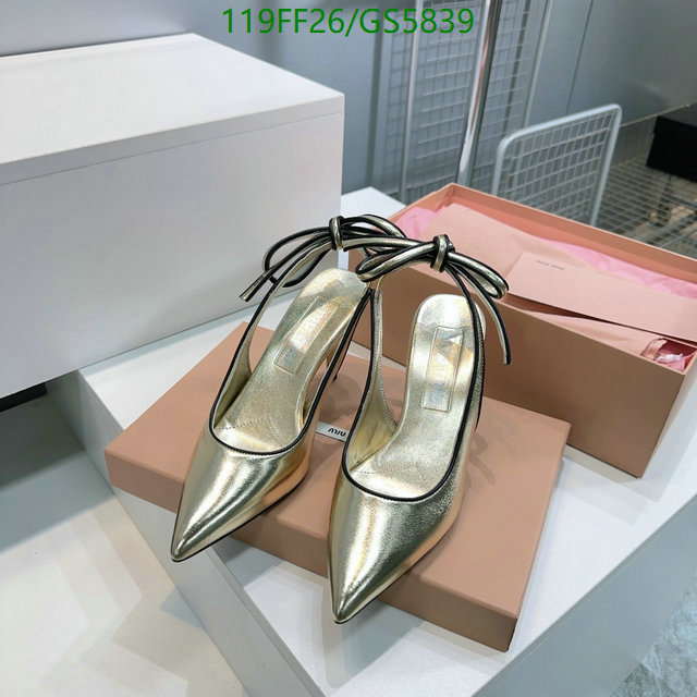 Miu Miu-Women Shoes Code: GS5839 $: 119USD