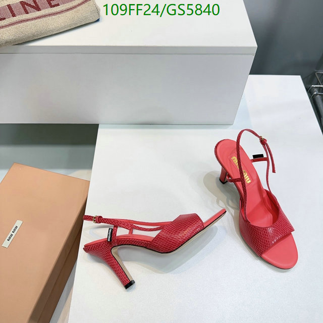 Miu Miu-Women Shoes Code: GS5840 $: 109USD