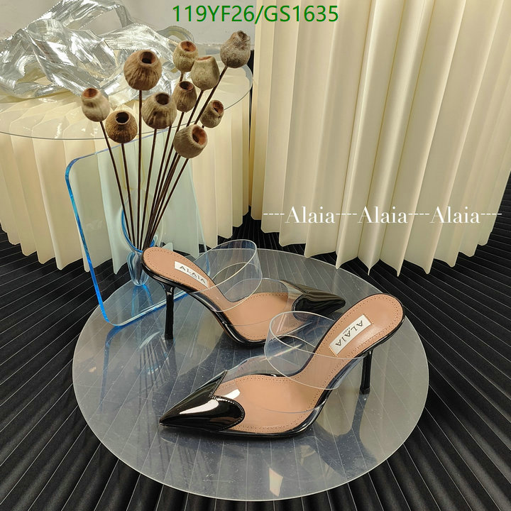 ALAIA-Women Shoes Code: GS1635 $: 119USD