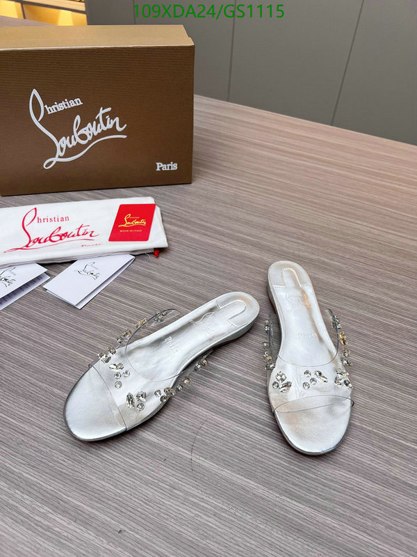 Christian Louboutin-Women Shoes Code: GS1115 $: 109USD