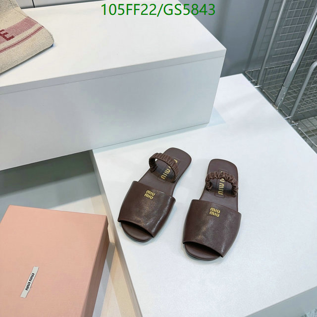 Miu Miu-Women Shoes Code: GS5843 $: 105USD