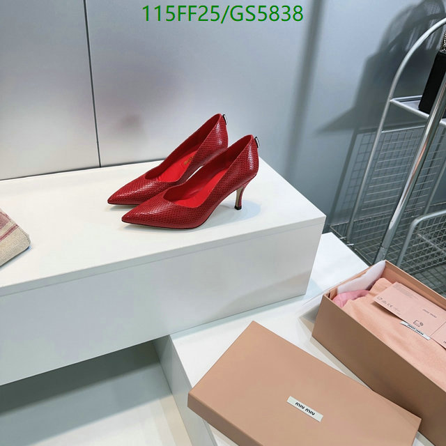 Miu Miu-Women Shoes Code: GS5838 $: 115USD