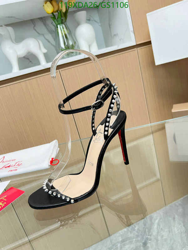 Christian Louboutin-Women Shoes Code: GS1106 $: 119USD