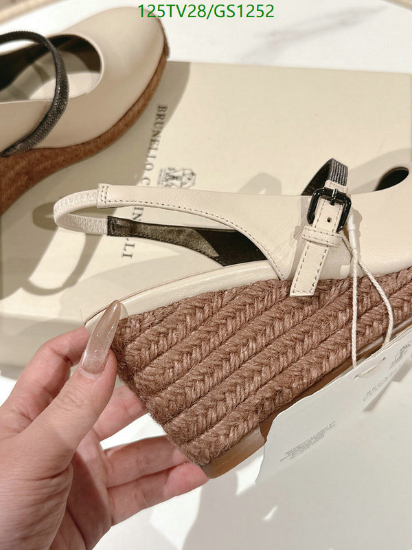 Brunello Cucinelli-Women Shoes Code: GS1252 $: 125USD