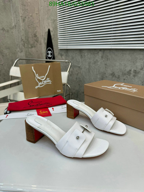 Christian Louboutin-Women Shoes Code: GS5985 $: 89USD