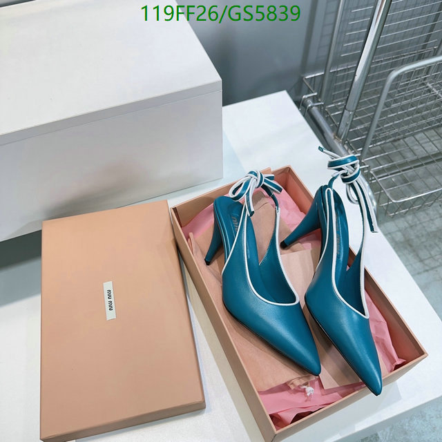 Miu Miu-Women Shoes Code: GS5839 $: 119USD