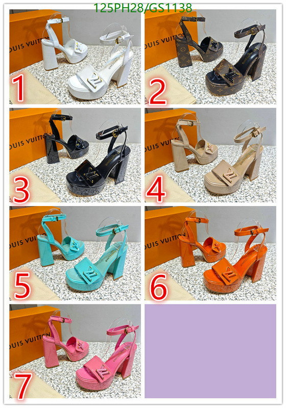 LV-Women Shoes Code: GS1138 $: 125USD
