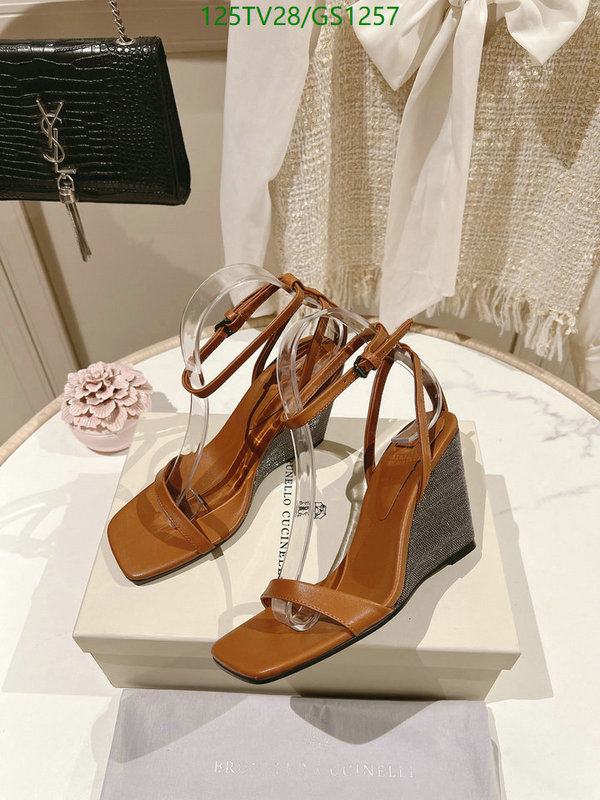Brunello Cucinelli-Women Shoes Code: GS1257 $: 125USD