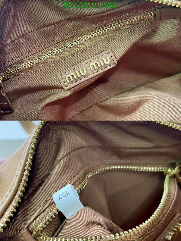 Miu Miu-Bag-4A Quality Code: GB1668 $: 95USD