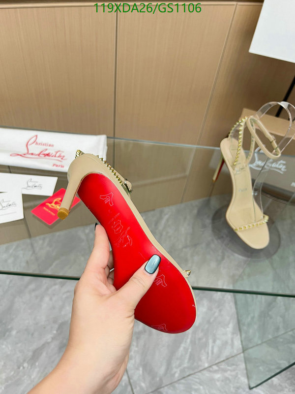Christian Louboutin-Women Shoes Code: GS1106 $: 119USD