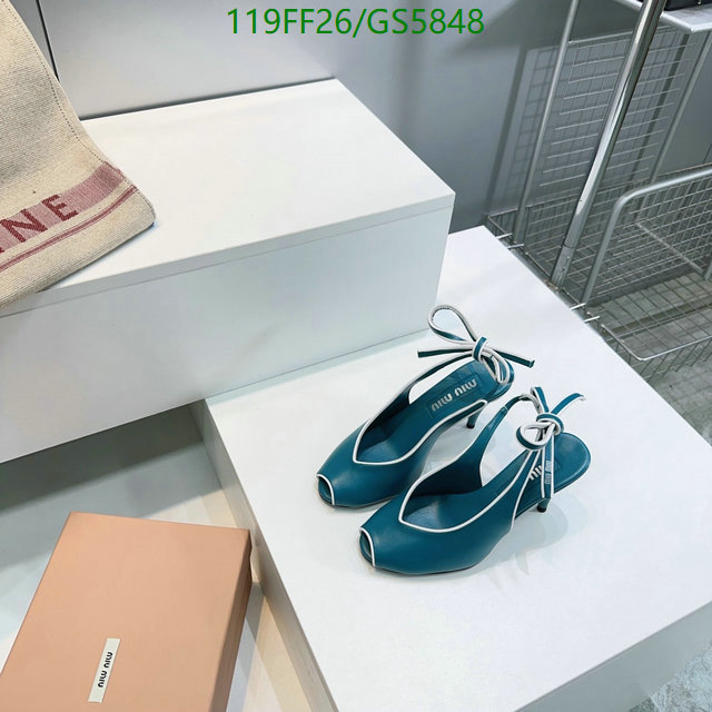 Miu Miu-Women Shoes Code: GS5848 $: 119USD