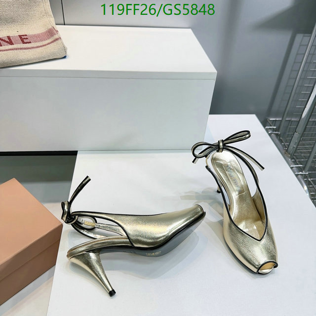 Miu Miu-Women Shoes Code: GS5848 $: 119USD