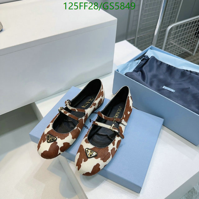 Prada-Women Shoes Code: GS5849 $: 125USD