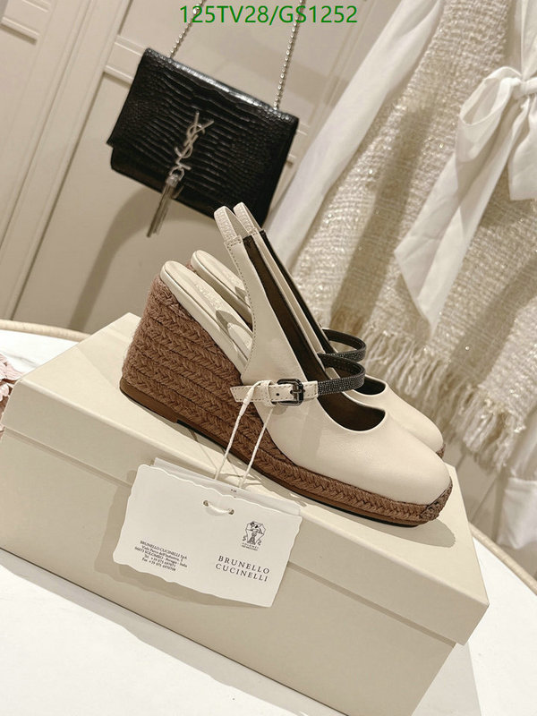 Brunello Cucinelli-Women Shoes Code: GS1252 $: 125USD