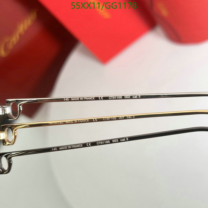 Cartier-Glasses Code: GG1178 $: 55USD