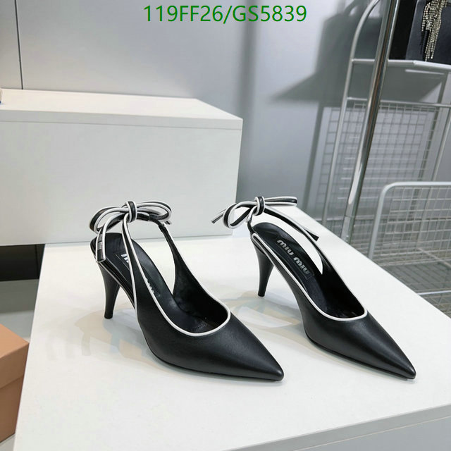Miu Miu-Women Shoes Code: GS5839 $: 119USD