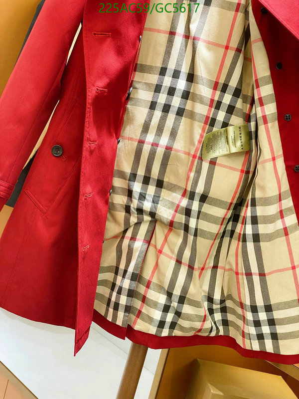 Burberry-Clothing Code: GC5617 $: 225USD