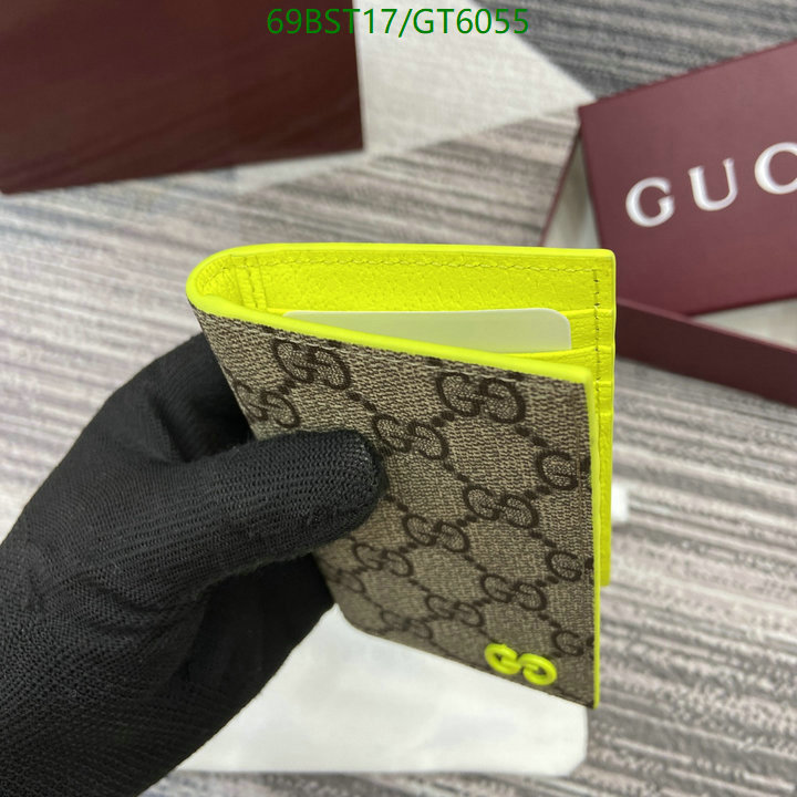 Gucci-Wallet Mirror Quality Code: GT6055 $: 69USD
