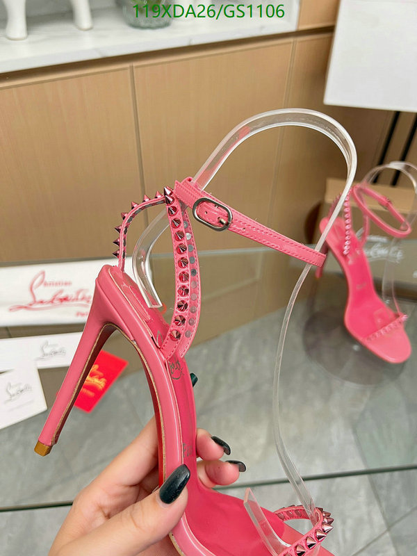 Christian Louboutin-Women Shoes Code: GS1106 $: 119USD