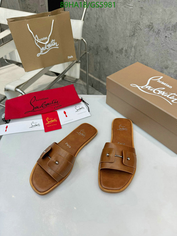 Christian Louboutin-Women Shoes Code: GS5981 $: 89USD