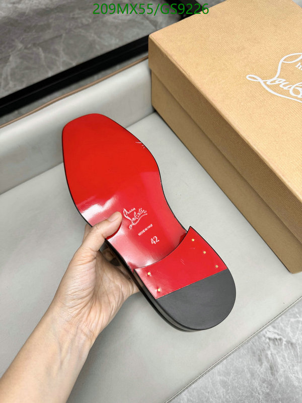 Christian Louboutin-Men shoes Code: GS9226 $: 209USD