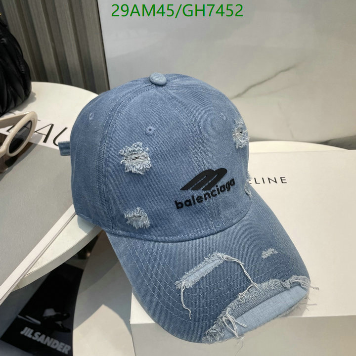 Balenciaga-Cap(Hat) Code: GH7452 $: 29USD