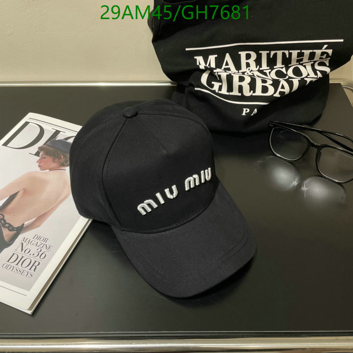 Miu Miu-Cap(Hat) Code: GH7681 $: 29USD