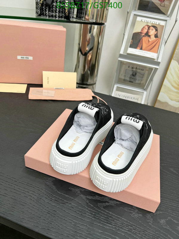 Miu Miu-Women Shoes Code: GS7400 $: 85USD
