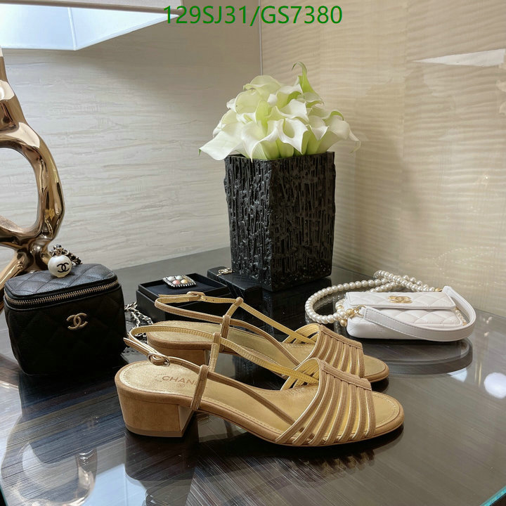Chanel-Women Shoes Code: GS7380 $: 129USD